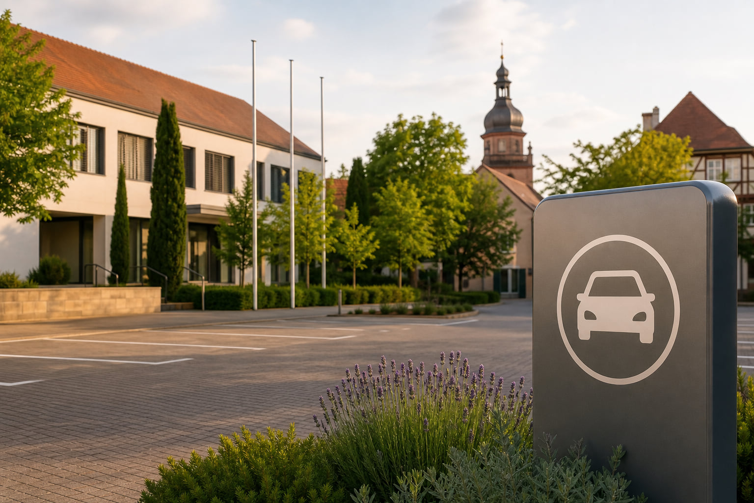 Neue Parkregelung in Deidesheim: Das gilt jetzt am Verwaltungsparkplatz und am Finkenwegparkplatz