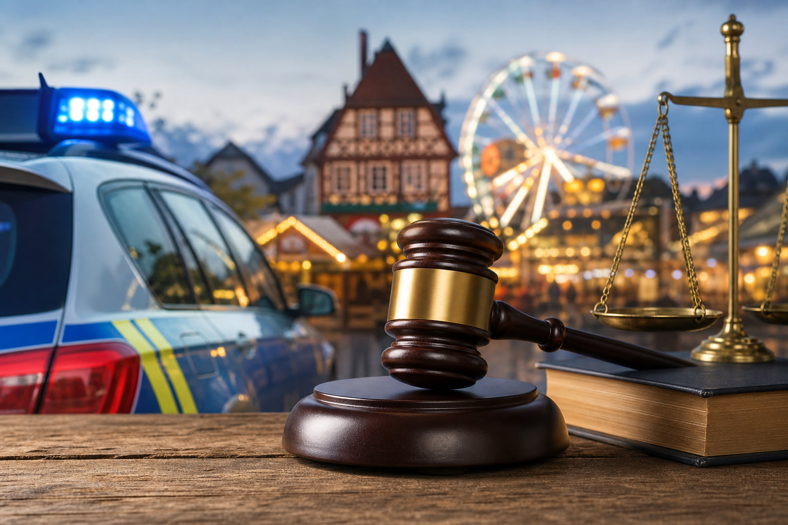 Wurstmarkt-Vorfall in Bad Dürkheim: Mann muss 3.500 Euro wegen Angriffs auf Polizisten zahlen