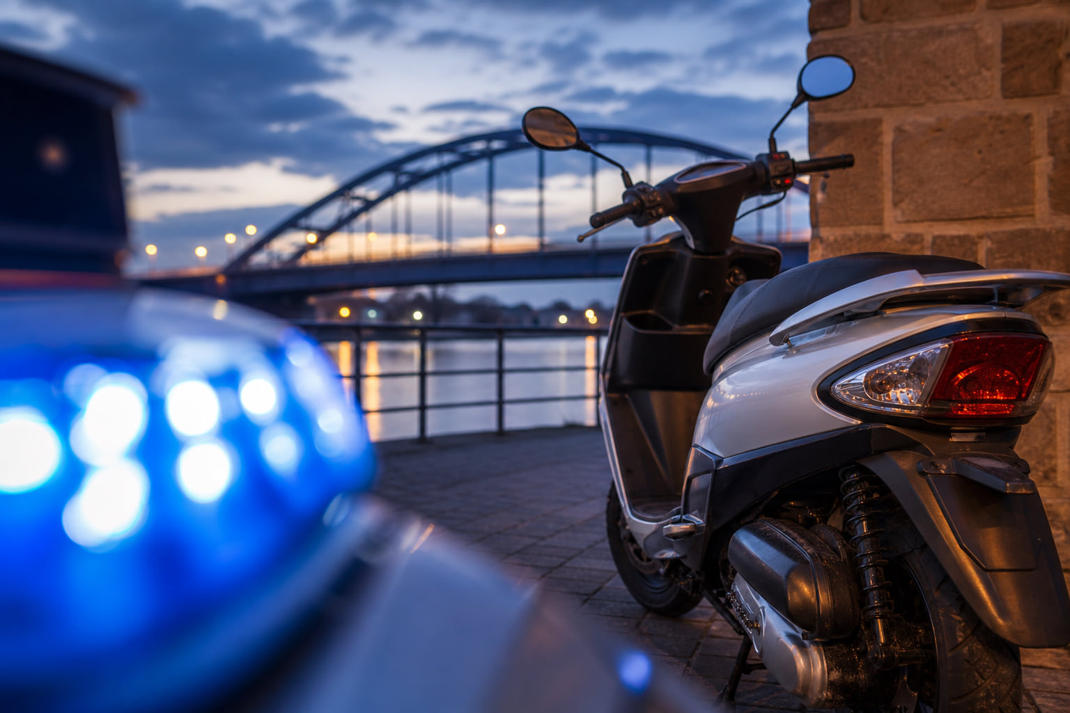 Rollerdiebstahl in Ludwigshafen-Mundenheim: Polizei sucht Zeugen