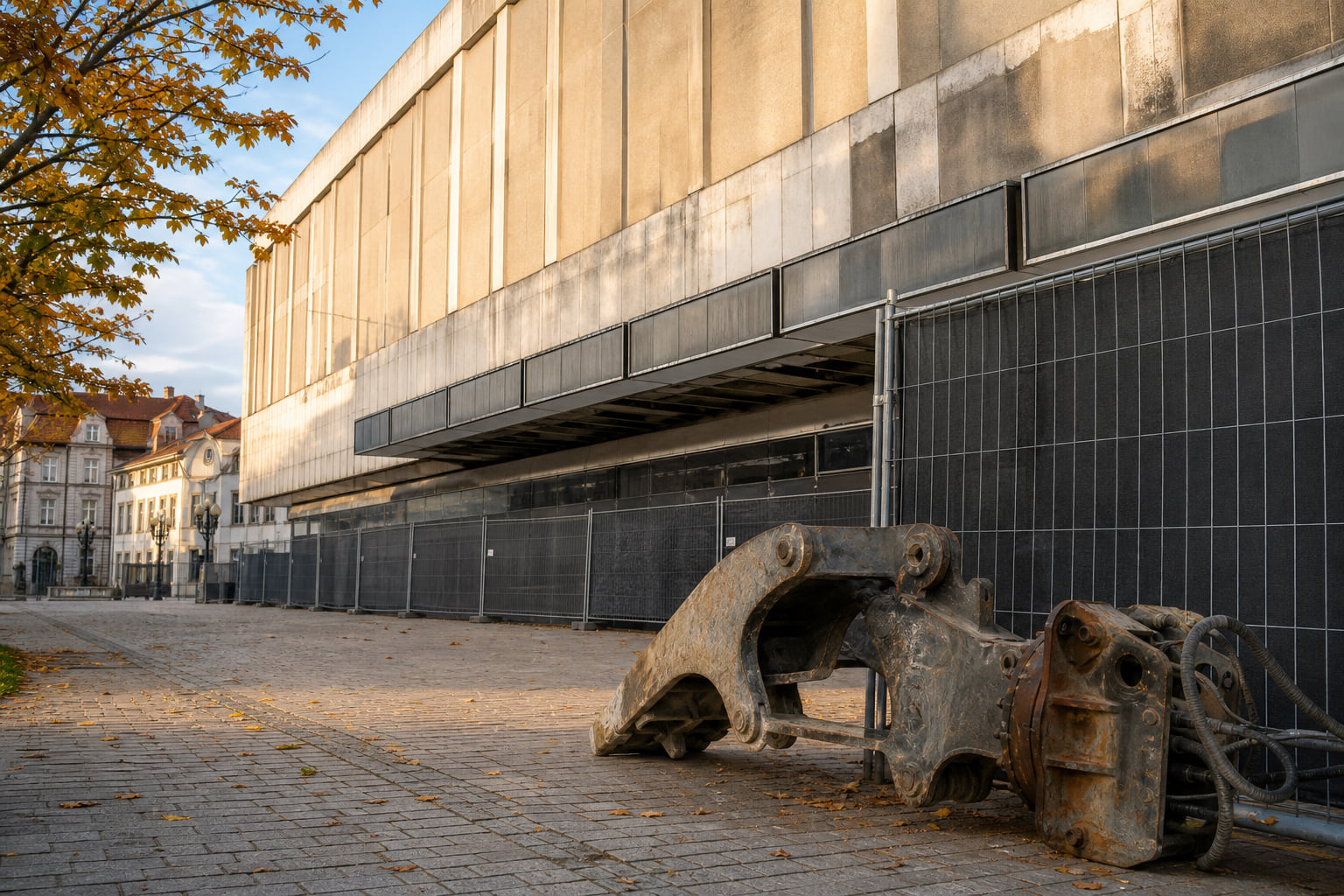 Neustadt: Abrissvorbereitungen am ehemaligen Hertie-Gebäude starten