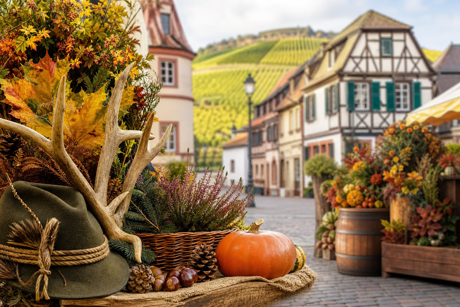 Hubertusmarkt und verkaufsoffener Sonntag in Bad Dürkheim am 8. November 2026
