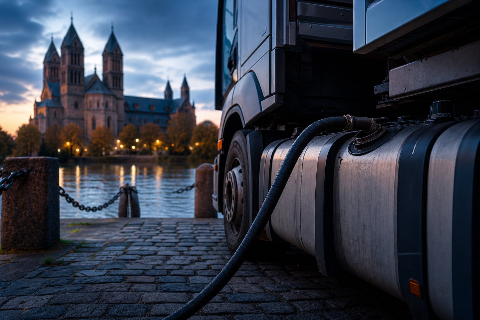 Dieseldiebstahl in Speyer: Täter entwenden fast 1.000 Liter aus Lkw-Tanks