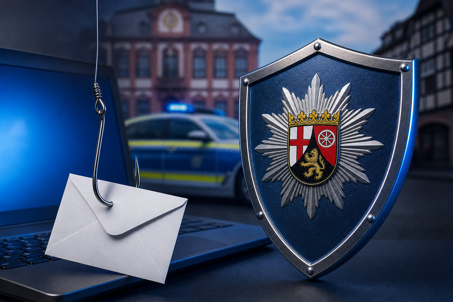 Phishing-Mail in Schifferstadt: Polizei warnt nach versuchtem Betrugsfall