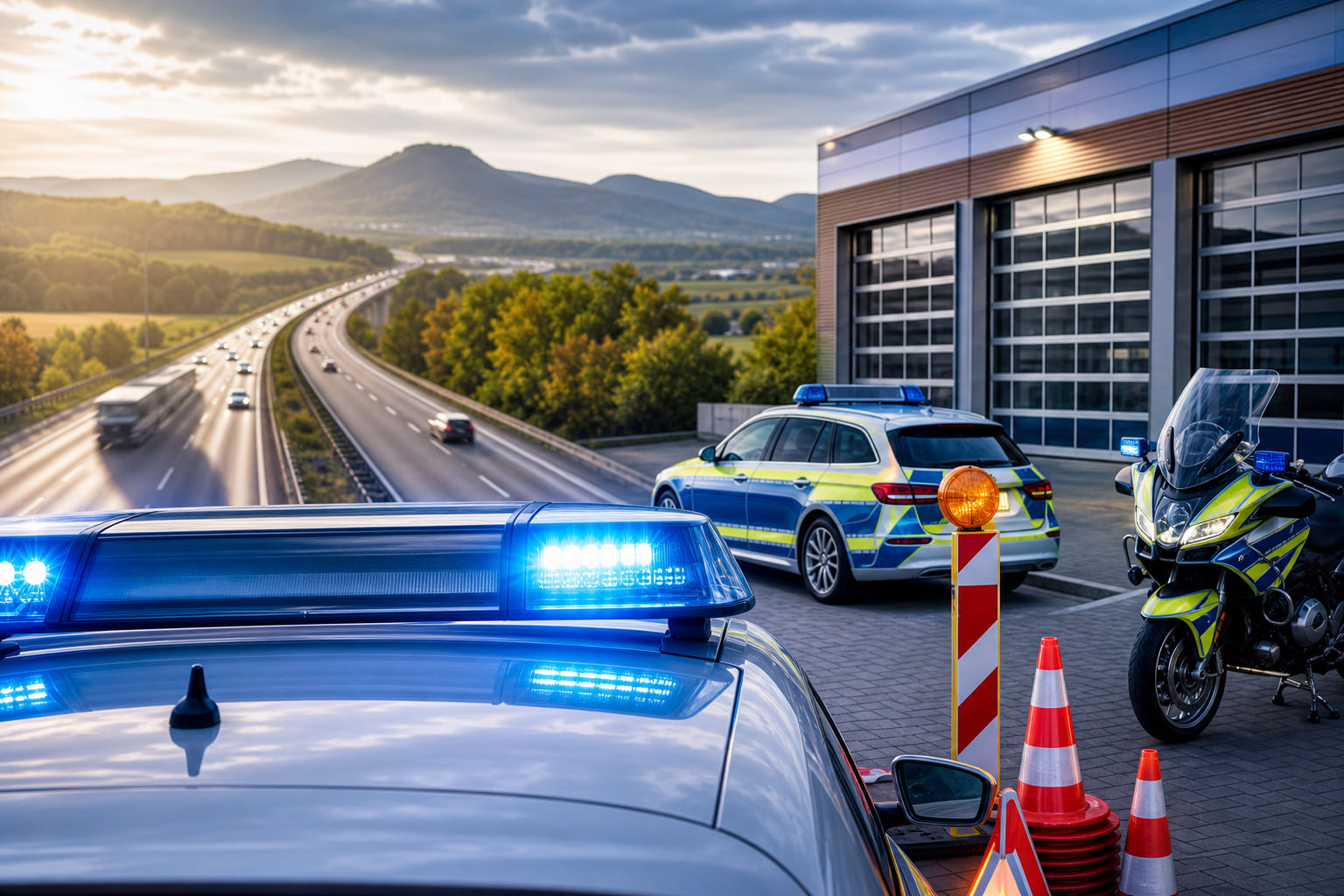 Tag der offenen Tür bei der Autobahnpolizei Ruchheim: Einblicke in den Berufsalltag
