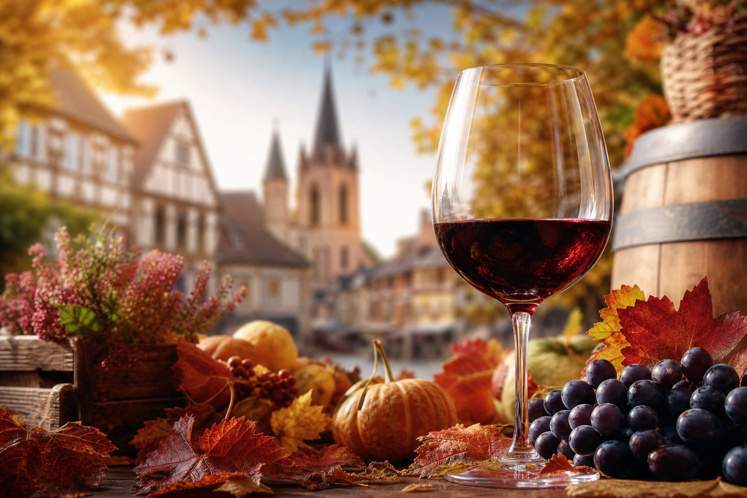 Erlebnissonntag in Neustadt: Herbstmarkt, Shopping und Rotwein-Genuss am 8. November