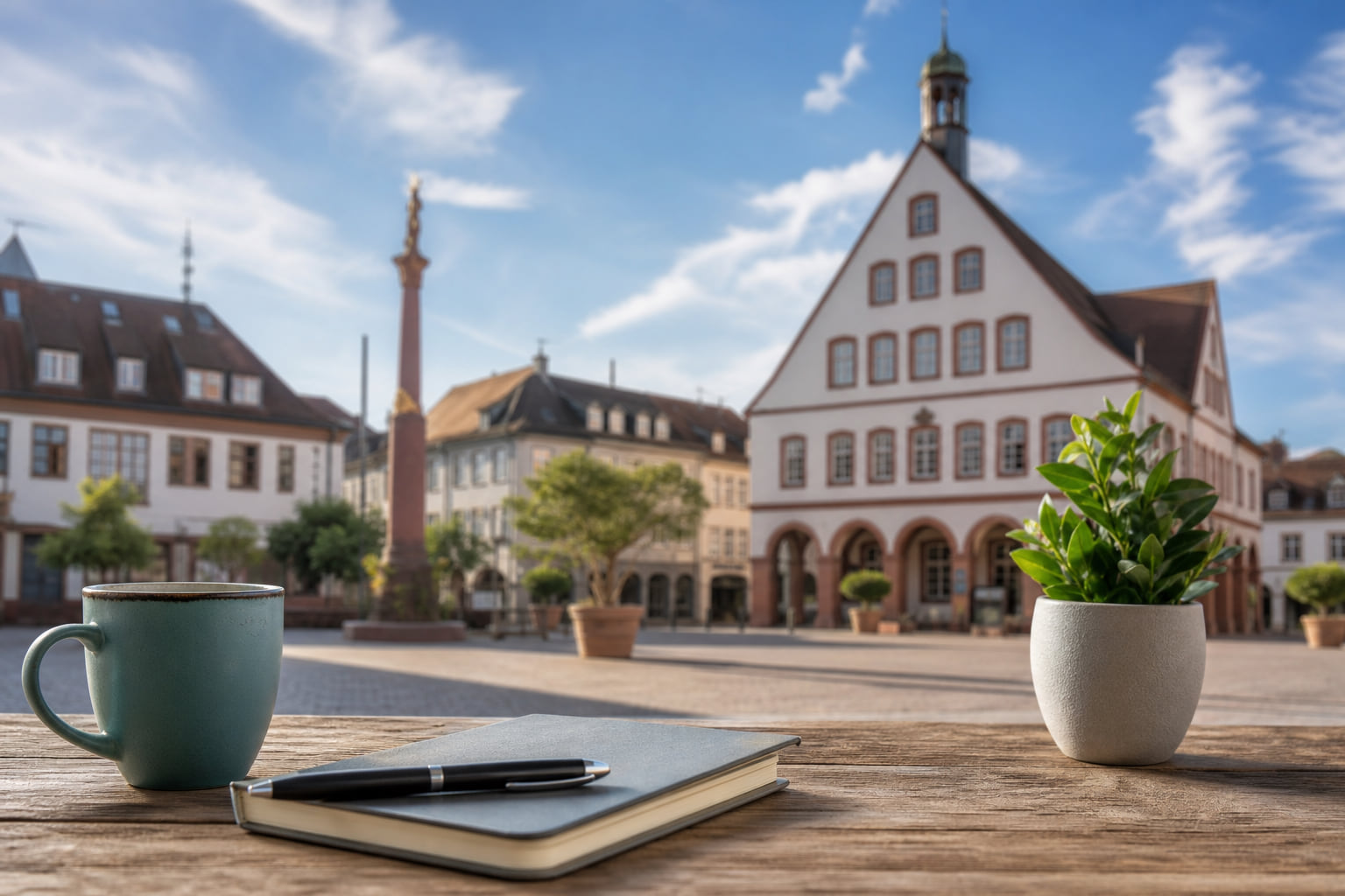 Claudius Güther lädt zur Bürgersprechstunde auf den Römerplatz